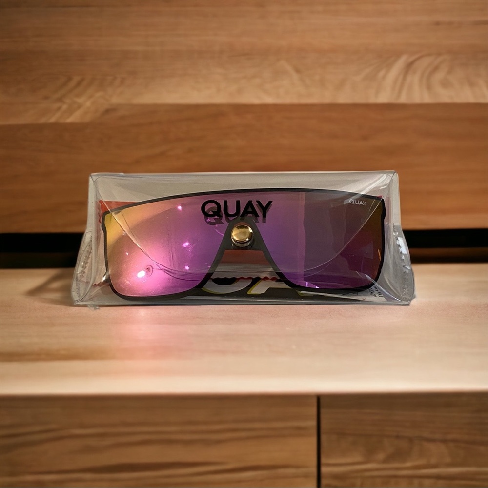 Quay nightfall matte black sunglasses